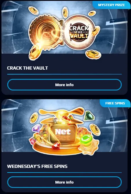 woensdag free spins bij NetBet